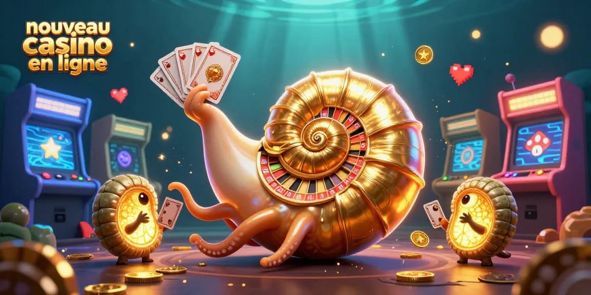 Jouez sur un nouveau casino en ligne, avec un nautilus en 3D à la roulette et des jeux arcades scintillants.
