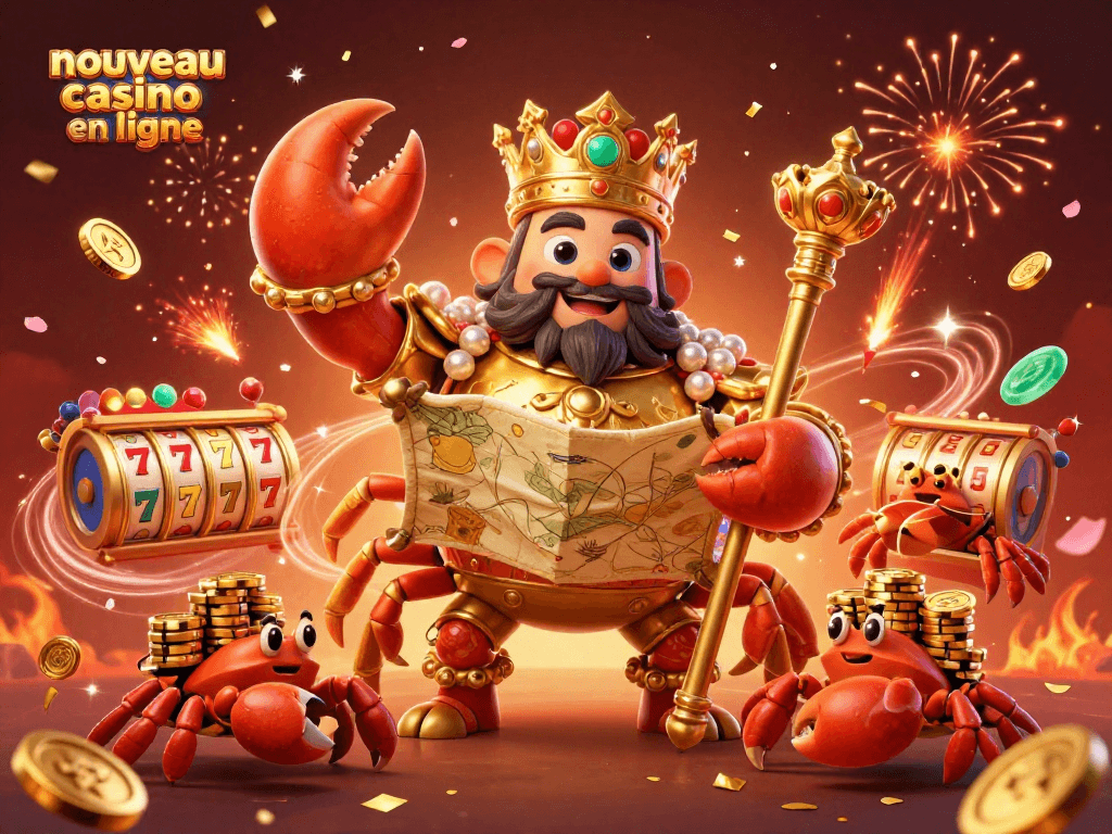 Découvrez les jackpots des nouveaux casinos en ligne à travers une illustration dynamique.