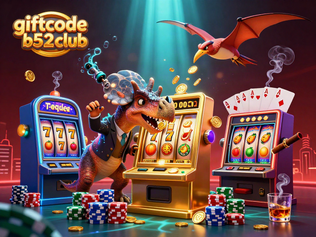 Experience the thrill of winning with giftcode b52 club in this vibrant casino scene.