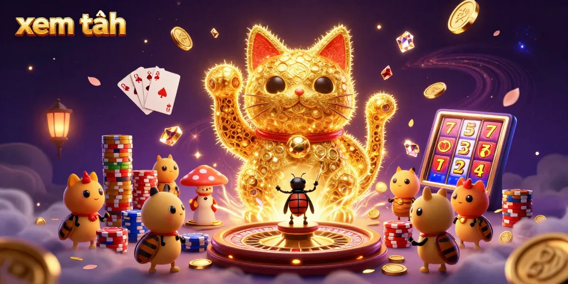 Engage and win with xếp thêm at the vibrant online casino featuring lucky cat and dynamic symbols.