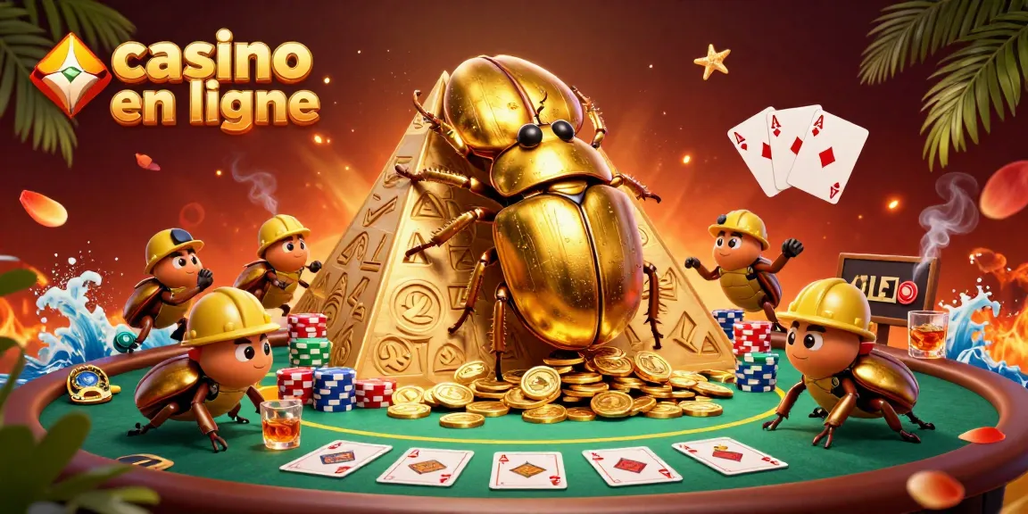 Jouez au casino en ligne avec des machines à sous et des paris sur les tables de poker.