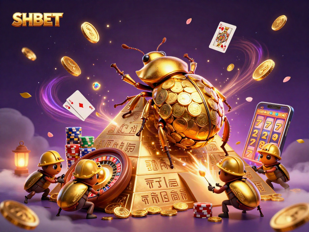 Spin the wheel with SHBET's exciting gaming treasures and vibrant casino action.