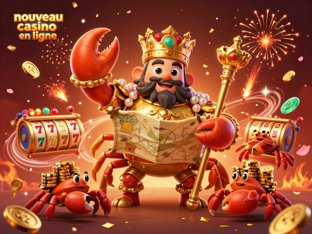 Découvrez les jackpots des nouveaux casinos en ligne à travers une illustration dynamique.