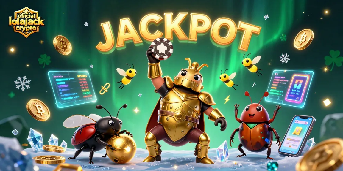 Engage in thrilling gameplay at official lolajack crypto with vibrant 3D characters and crypto elements.